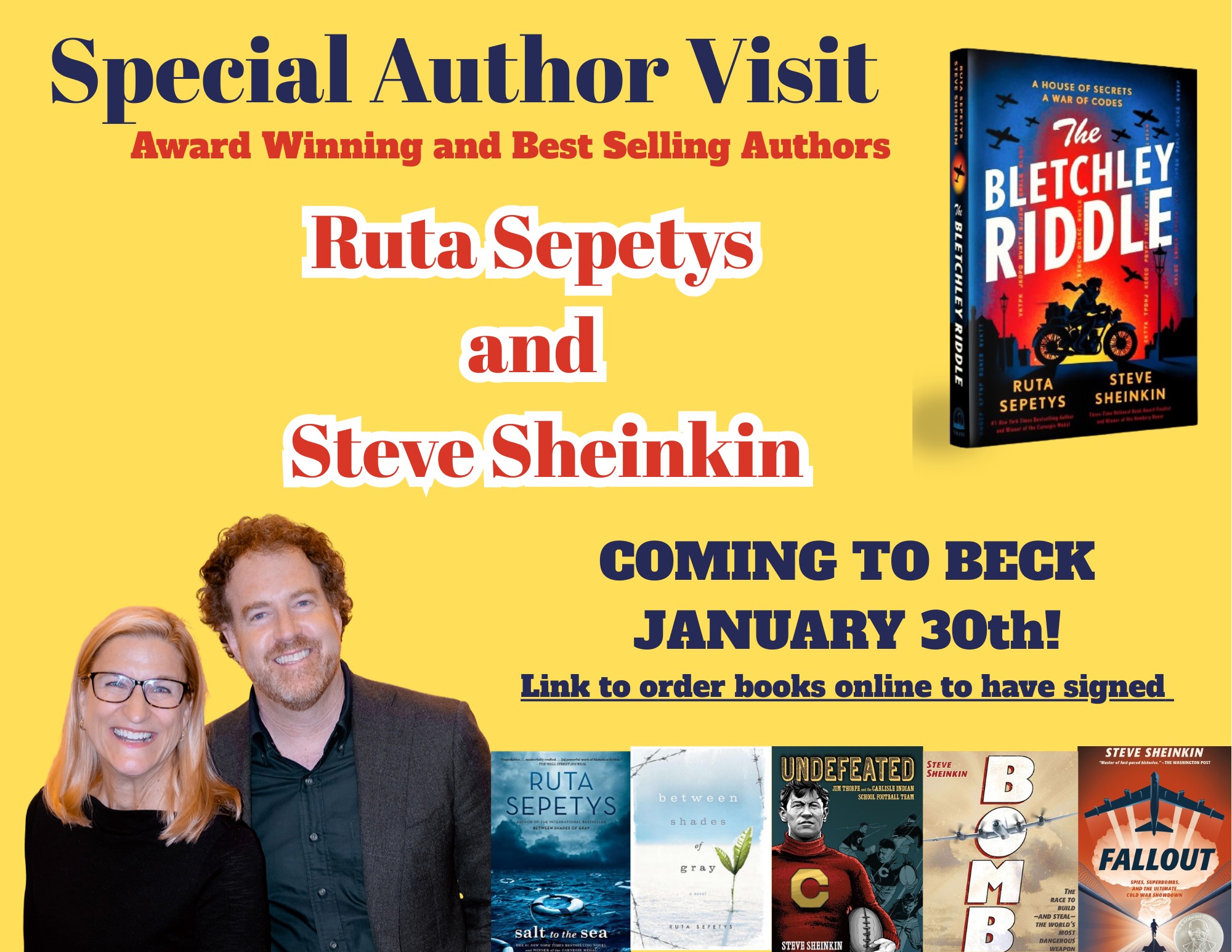 January Author Visit