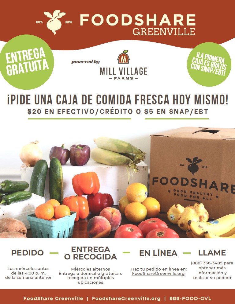 Flyer for Food Buying opportunity with Food Share...click on image for pdf verson