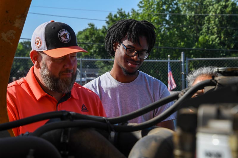 two hourly employees