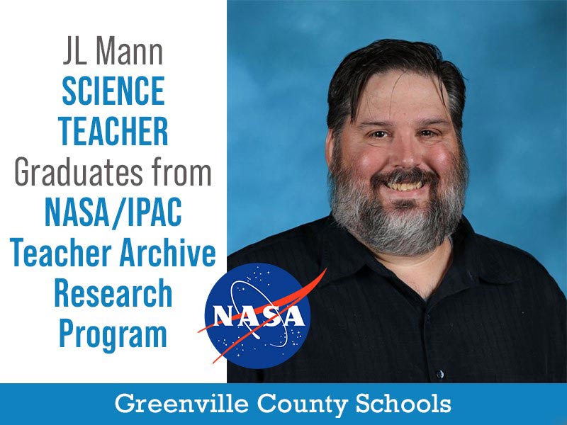 JL Mann High Academy Science Teacher Graduates from NASA/IPAC Teacher Archive Research Program