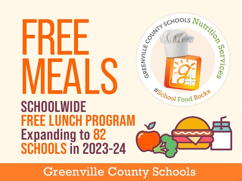 Free Meals - Schoolwide free lunch program expanding to 82 schools in 2023-24
