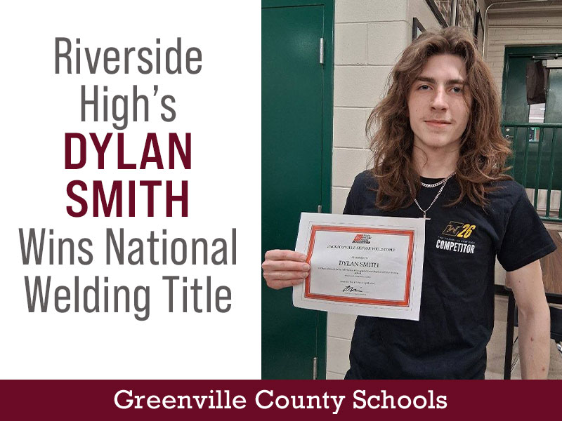 Riverside High's Dylan Smith Wins National Welding Title