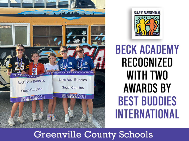 Beck Academy Recognized with Two Awards by Best Buddies International