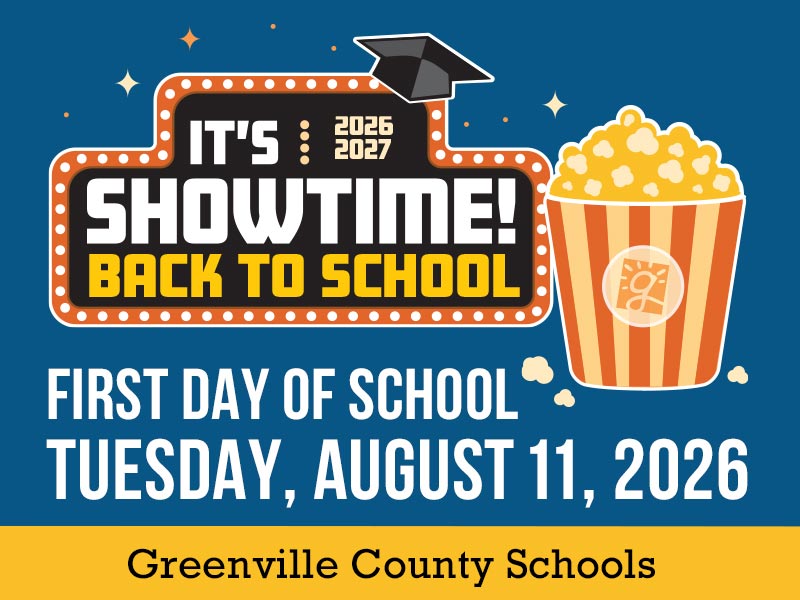 First Day of School - Tuesday August 11