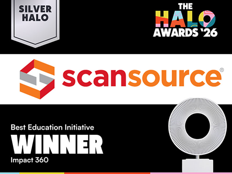 Silver Halo The Halo Awards '26 ScanSource Best Education Initiative Winner Impact 360