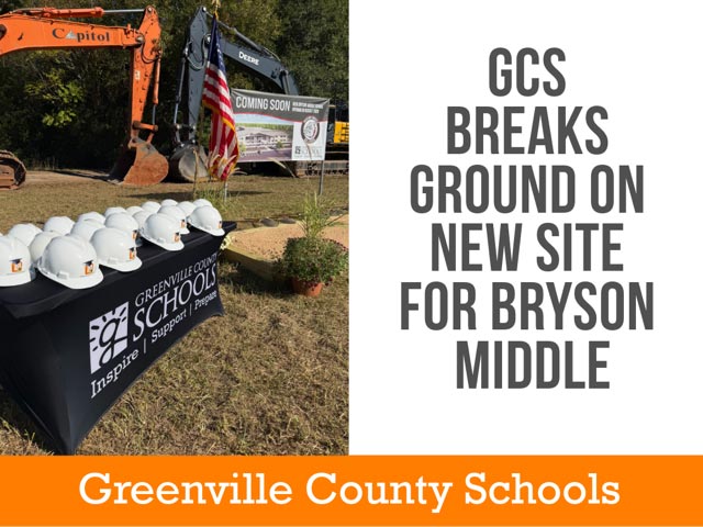 GCS Breaks Ground on New Site for Bryson Middle