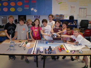 Stone Elementary Academy First Lego Robotics Team Best in State - click to enlarge