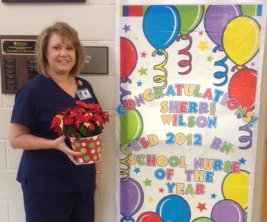 Simpsonville Elementary School Nurse Sherri Wilson 