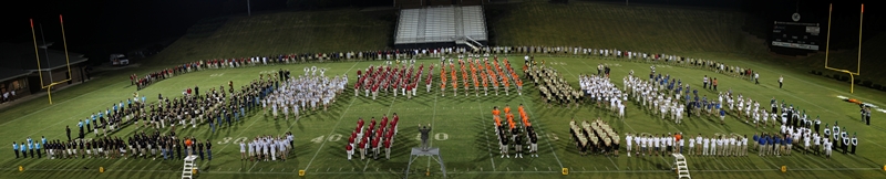 Greenville County Marching Band Exhibition
