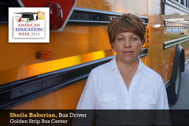 Sheila Bakerian, Bus Driver, Golden Strip Bus Center