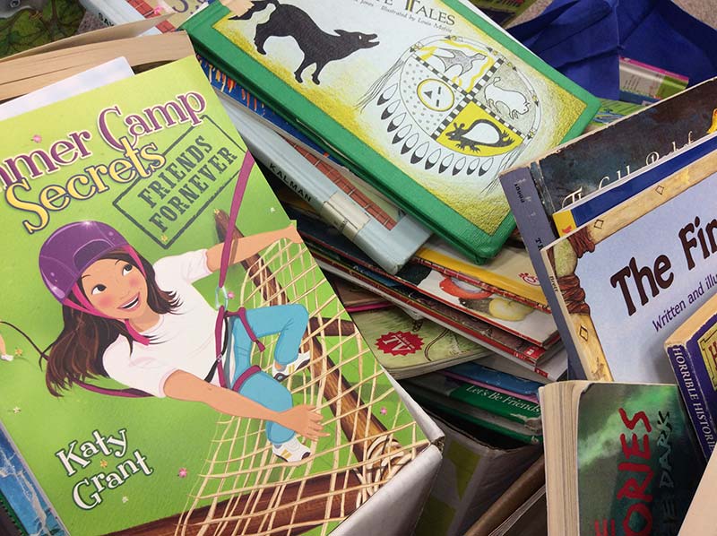The Reading Raiders Book Club at Greenville Senior High School is collecting children’s books during the month of October.  The books will be donated to the media specialist at Alexander Elementary, a Title I school in Greenville County.