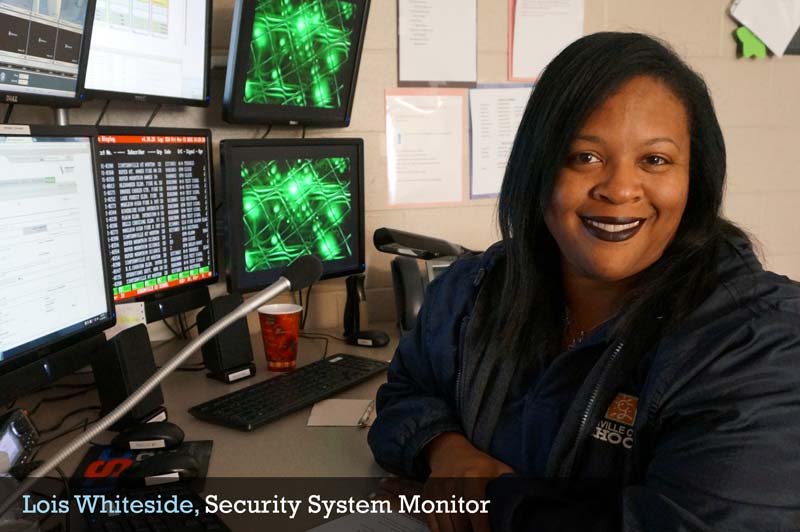 Lois Whiteside, Security System Monitor