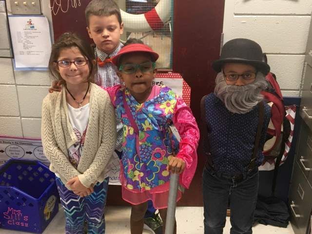 100th Day of School - Mitchell Road Elementary-1