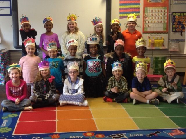 100th Day of School - Mitchell Road Elementary-2
