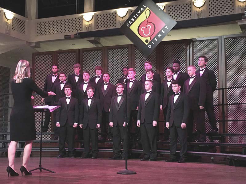 BRHS Choir Earns Superior Ratings at Disney Festival