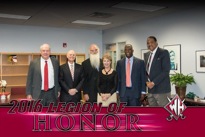 Seven WHHS Alumni inducted into the Legion of Honor on October 7, 2016.