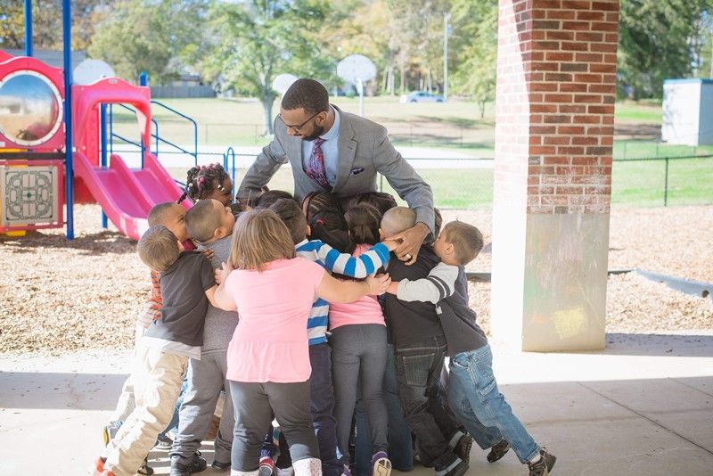 Mr. Qualls, principal at Monaview Elementary School, discovered his passion for education through Clemson’s Call Me MISTER program, in which he participated while attending Benedict College as an elementary education major. 