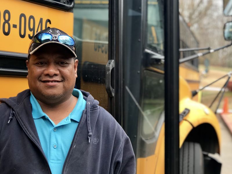 Urbanno Keremius is a first year driver.  He moved to South Carolina from Guam to give his children the American Dream.  He enjoys the hours, the benefits and working with students.