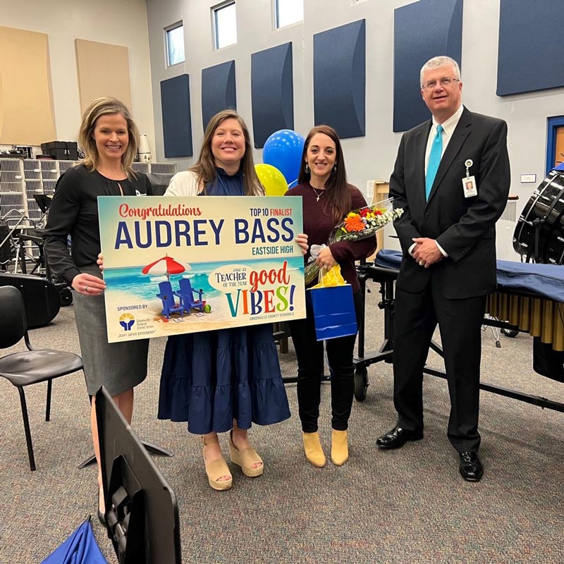 Audrey Bass, Strings Teacher, Eastside High