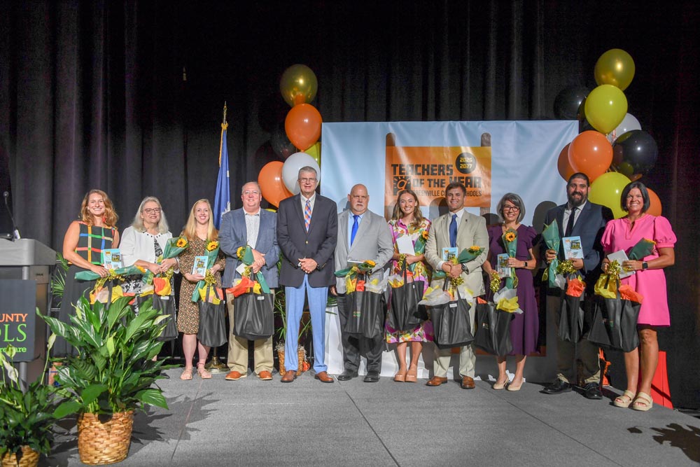 Top 10 Finalists for Teacher of the Year
