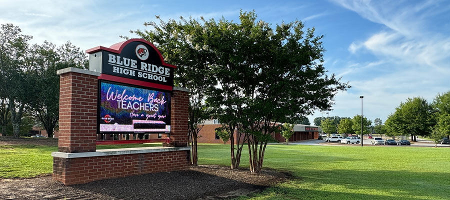 Blue Ridge High Building