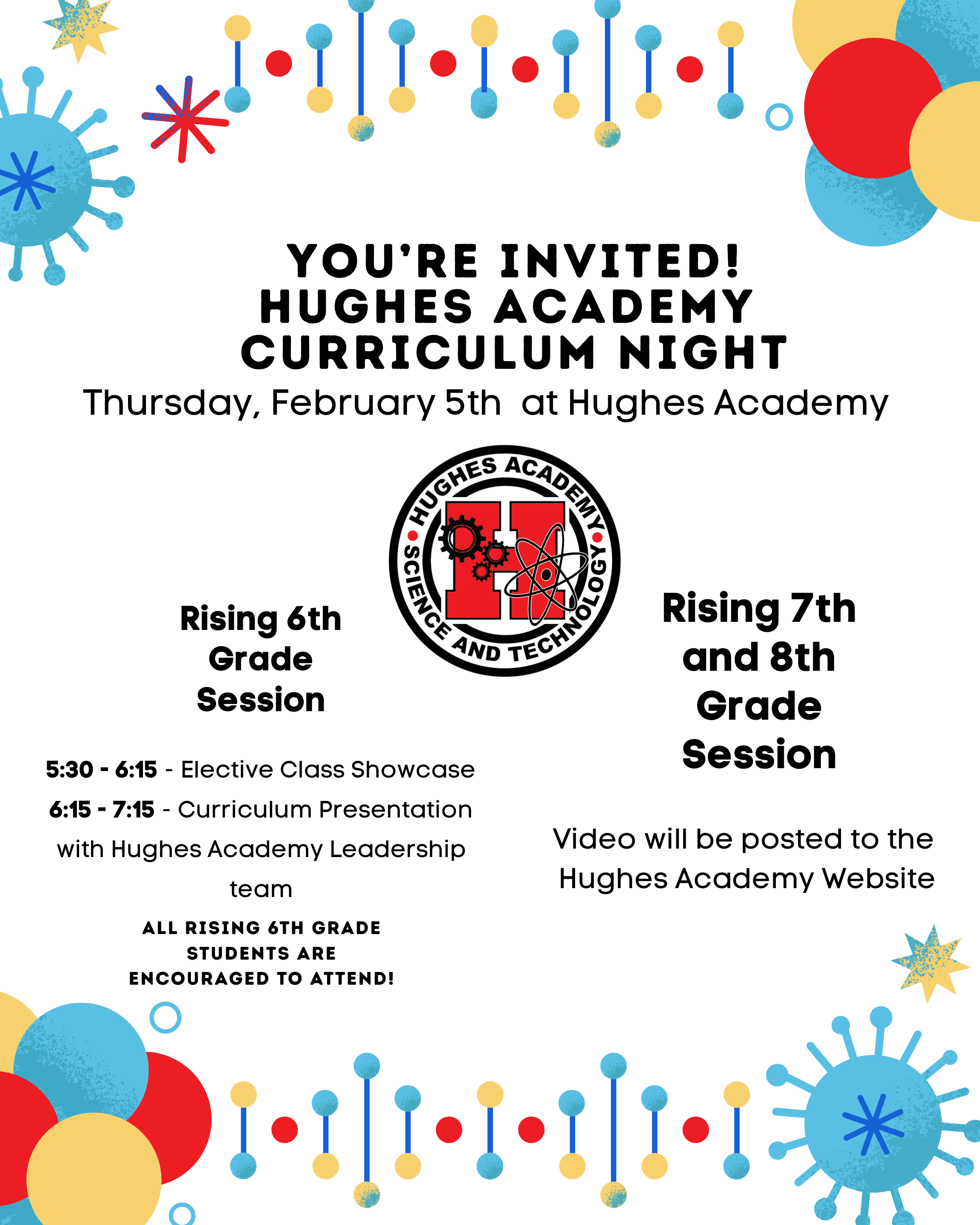 Hughes Curriculum Night