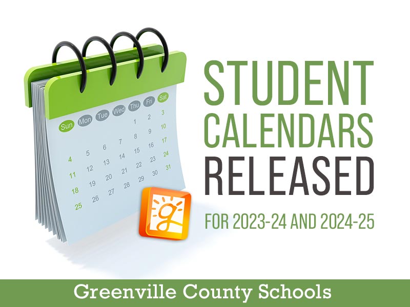 Student Calendars Released for 2023-24 and 2024-25