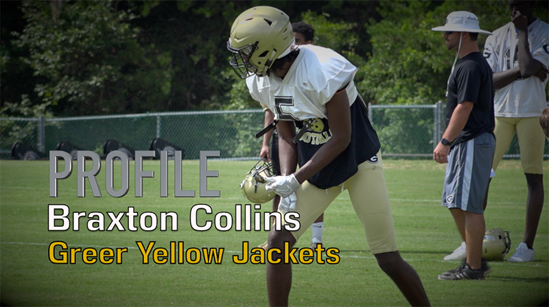 Profile: Braxton Collins, Greer Yellow Jackets