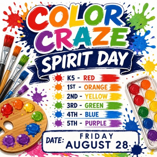Color Craze Spirit Day