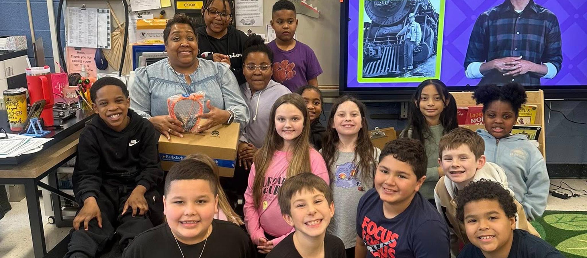 Group of students in classroom