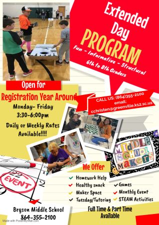 Extended Day Flyer