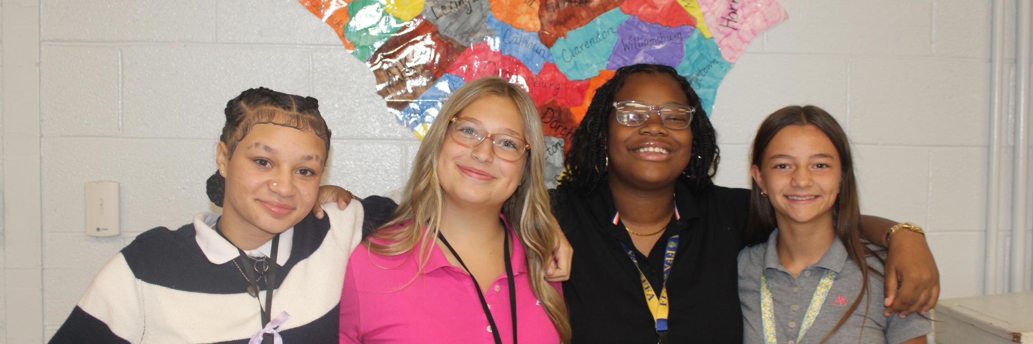 Four students