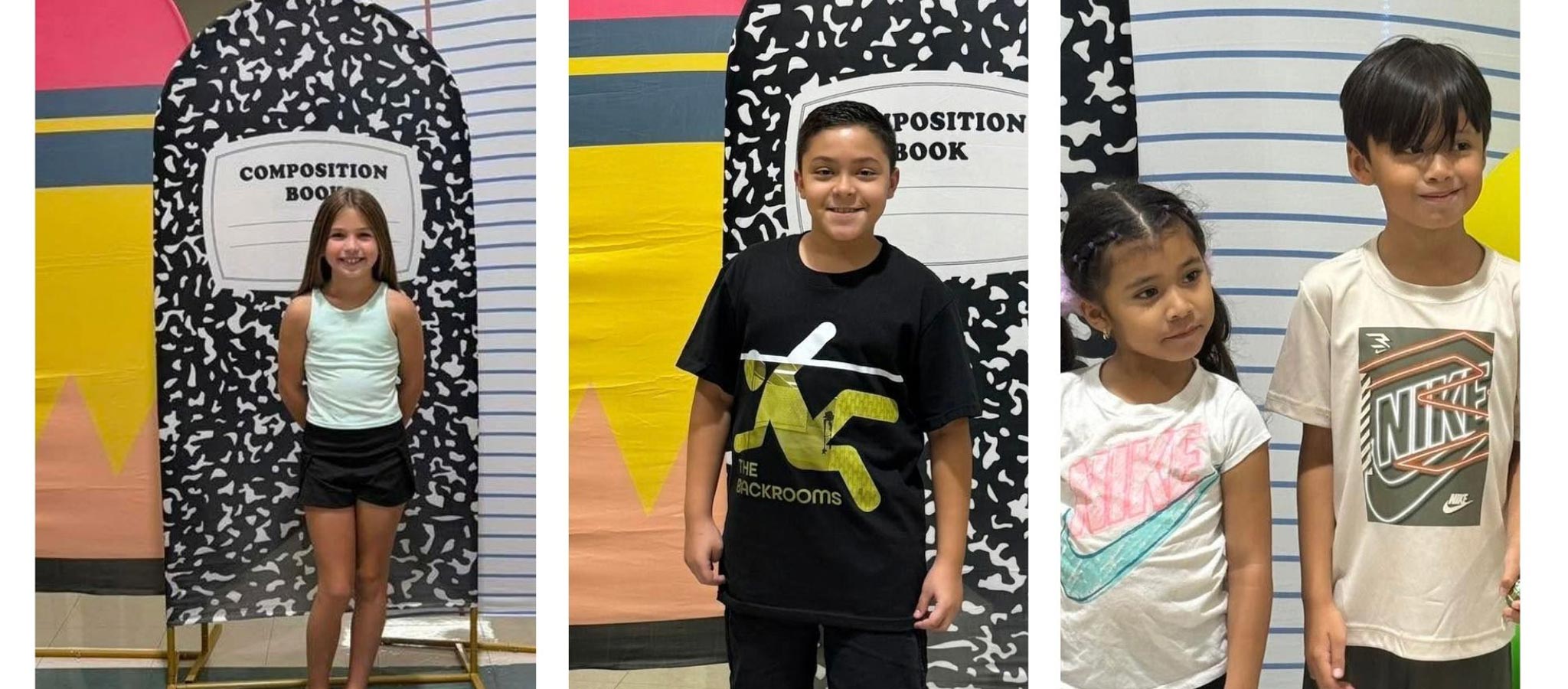 beginning of the year student photos