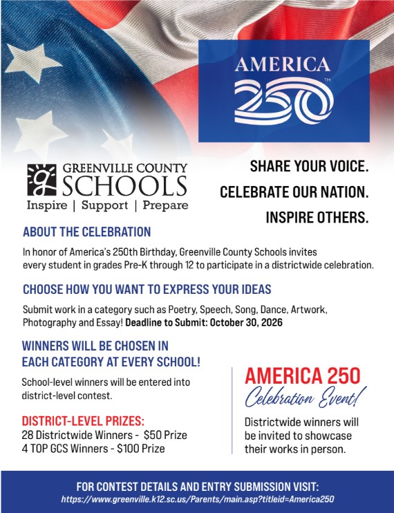 America 250 Celebration Flyer