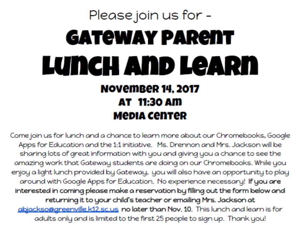 to Gateway Elementary School!