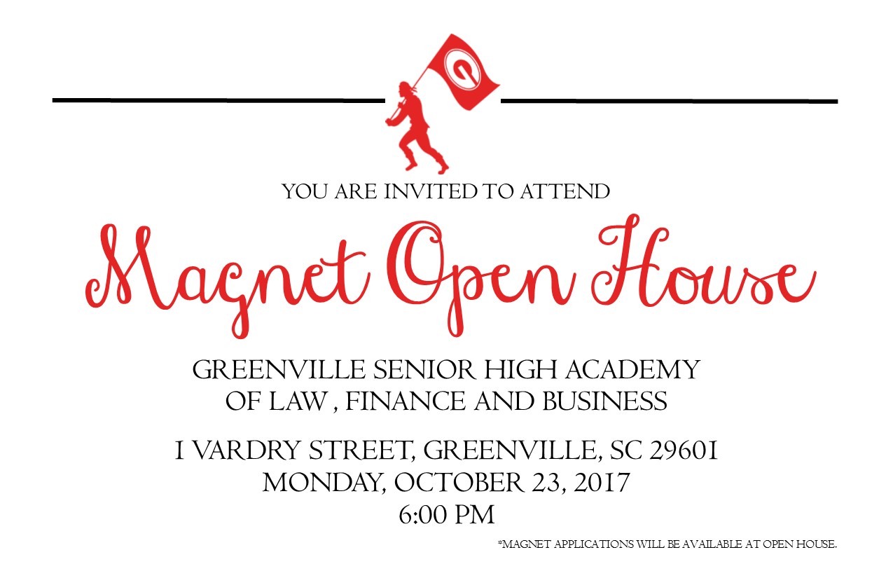 to Greenville High Academy!