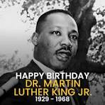Dr. Martin Luther King's Birthday