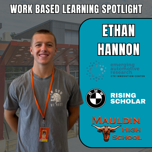 Ethan Hannon Work Based Learning BMW Mauldin High School