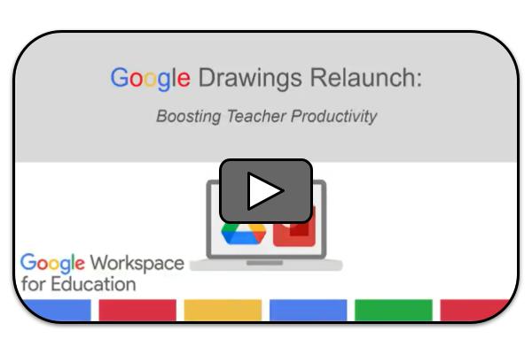 Google Drawings Relaunch