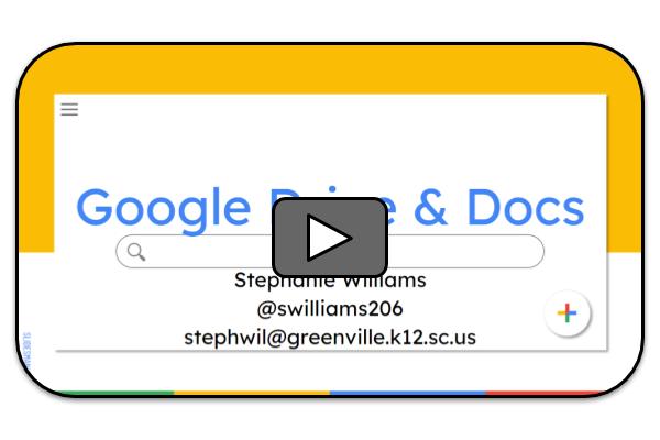 Google Drive and Docs