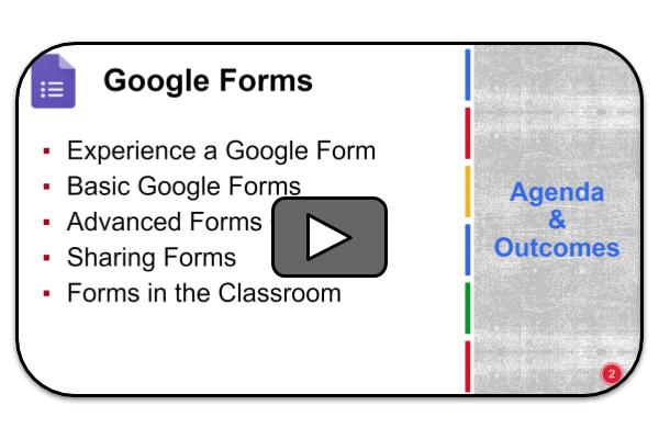 Introduction to Google Forms