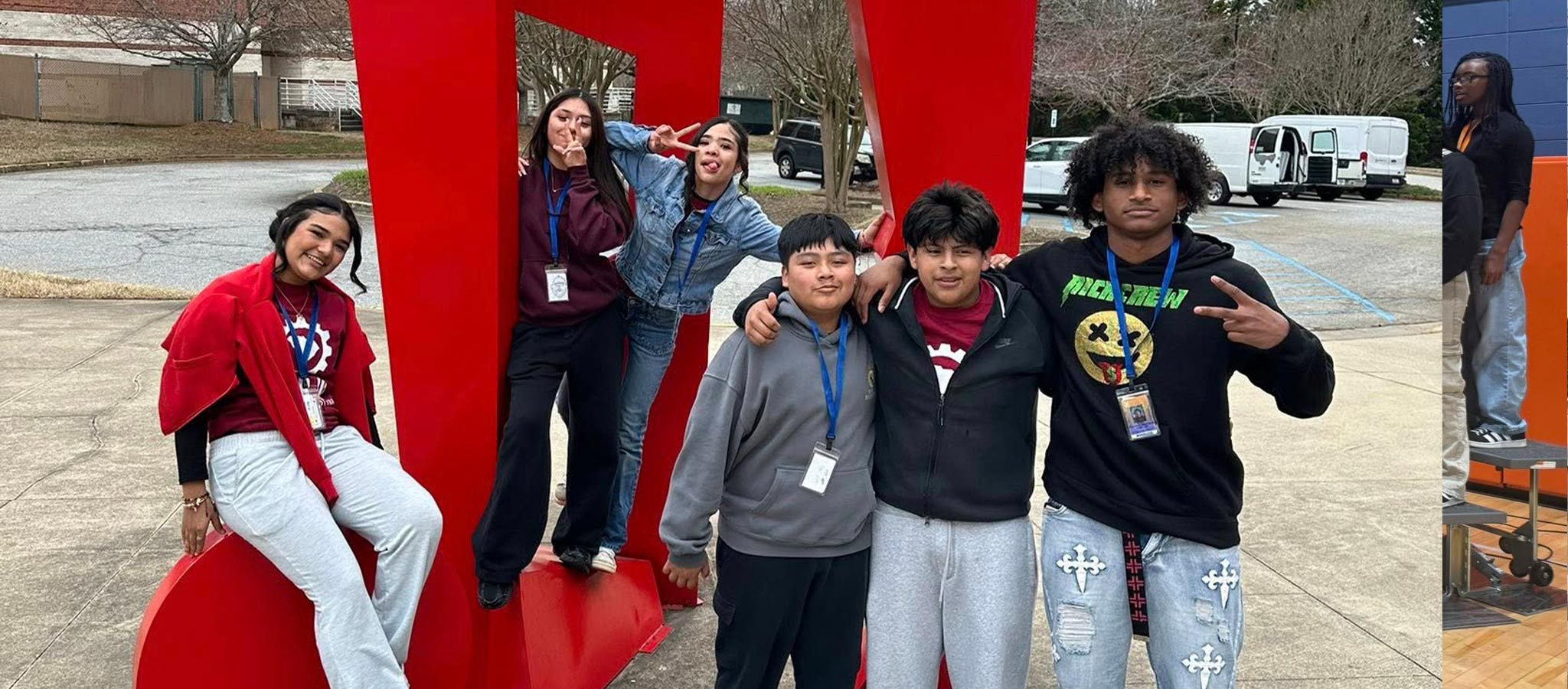 Students on Field Trip at USC Upstate