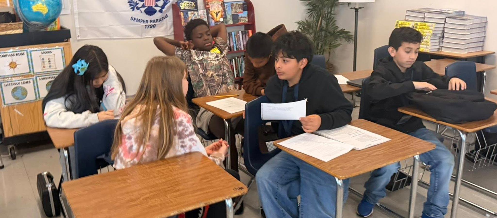 Lakeview Students in Class