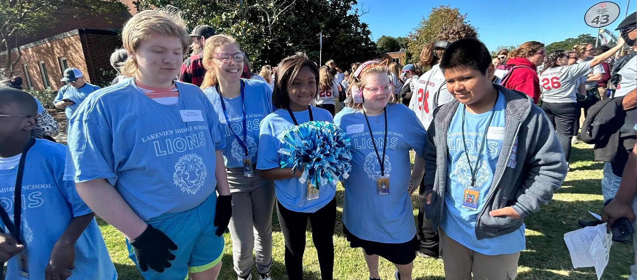 Lakeview Students at Special Olympics