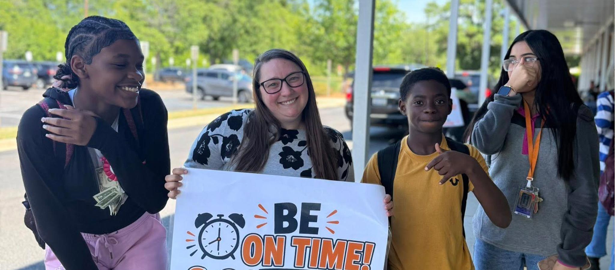 Be on Time Sign