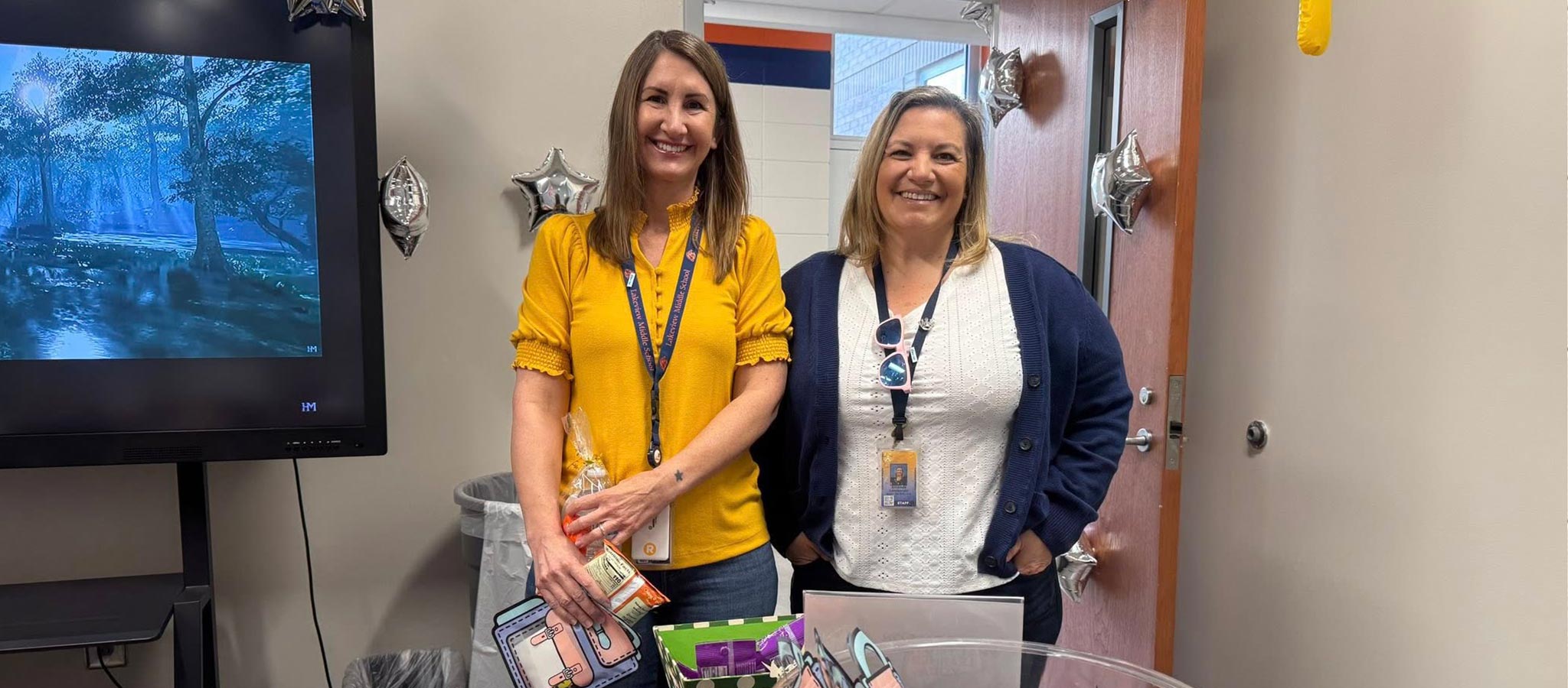 Ms. OBrien and Ms. Lombarski