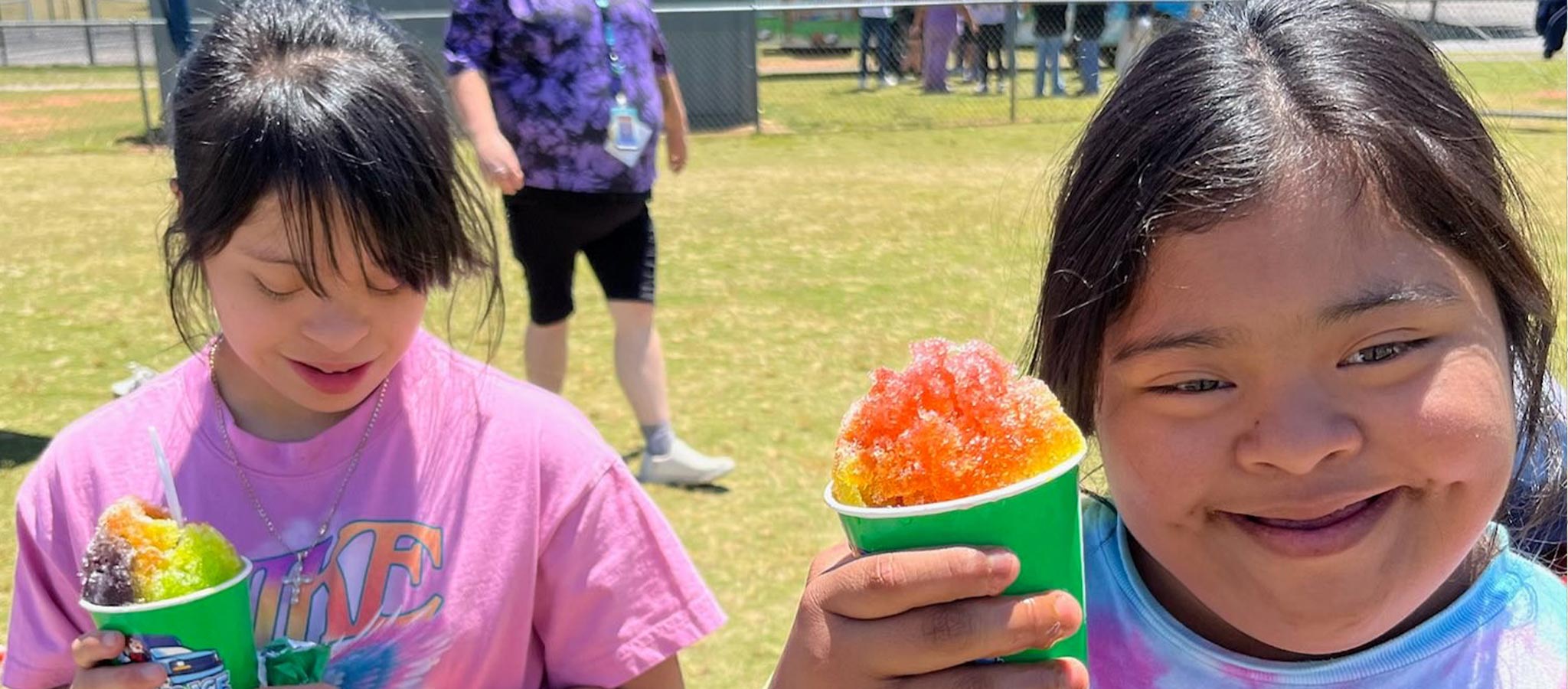 LMS Students with Kona Ice