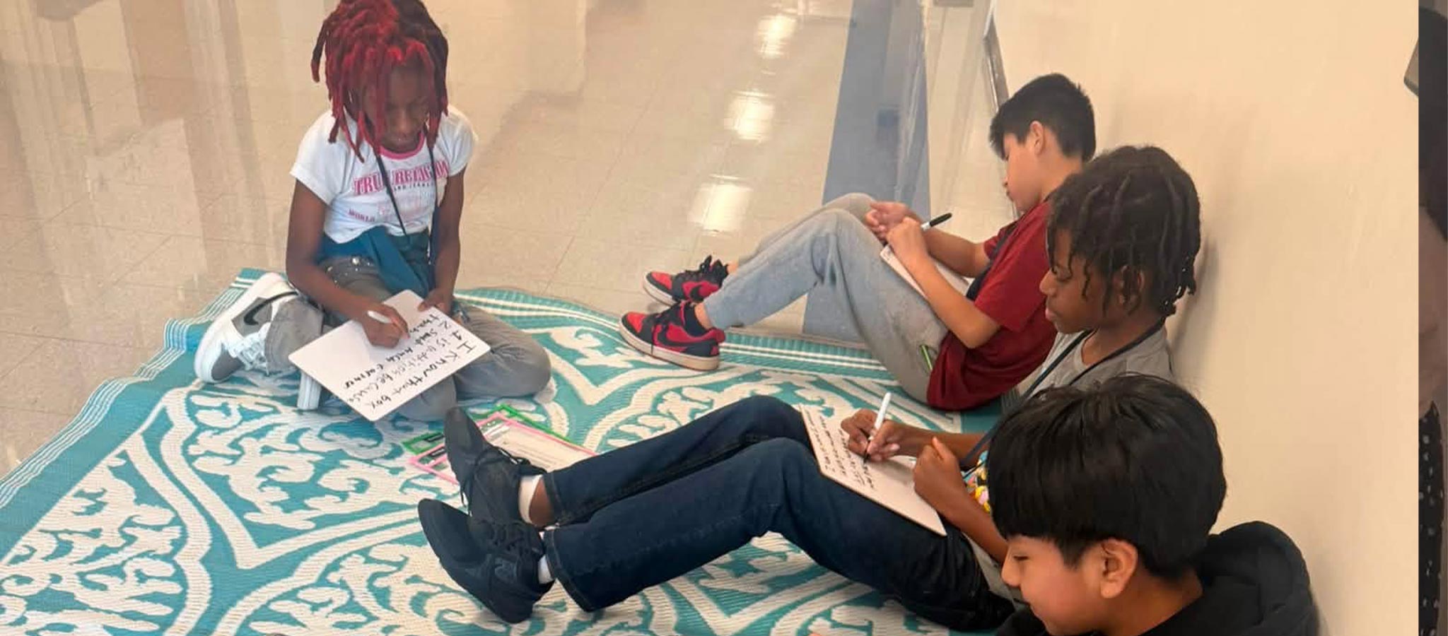 Math Students Figuring Things Out