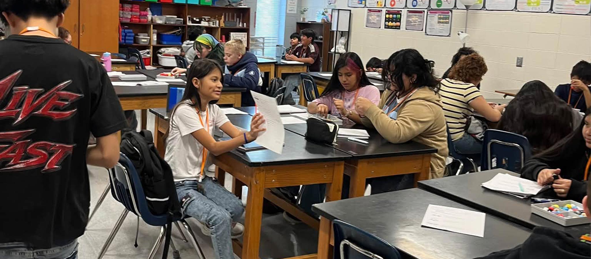 7th Grade Science Class