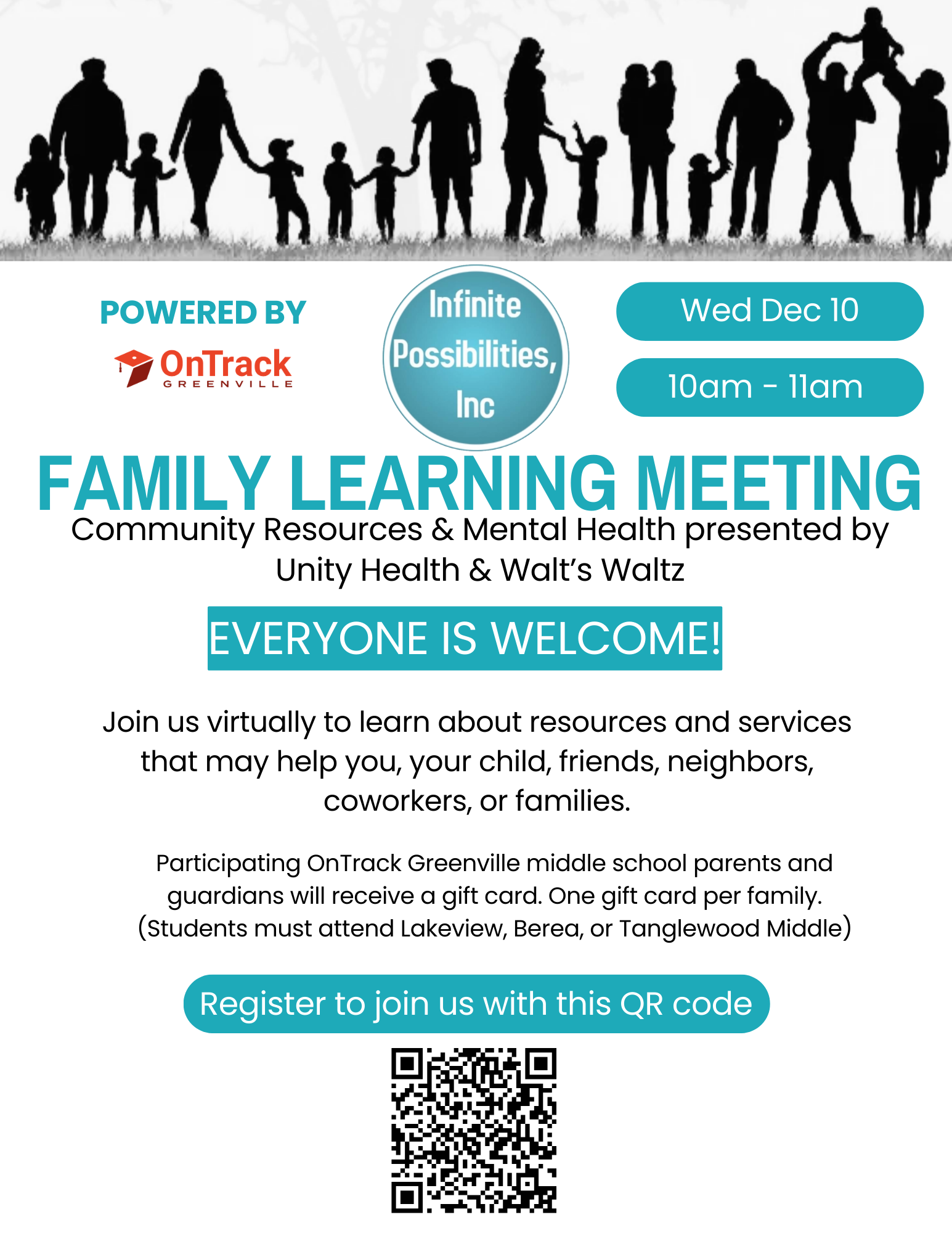 Family Learning Flyer